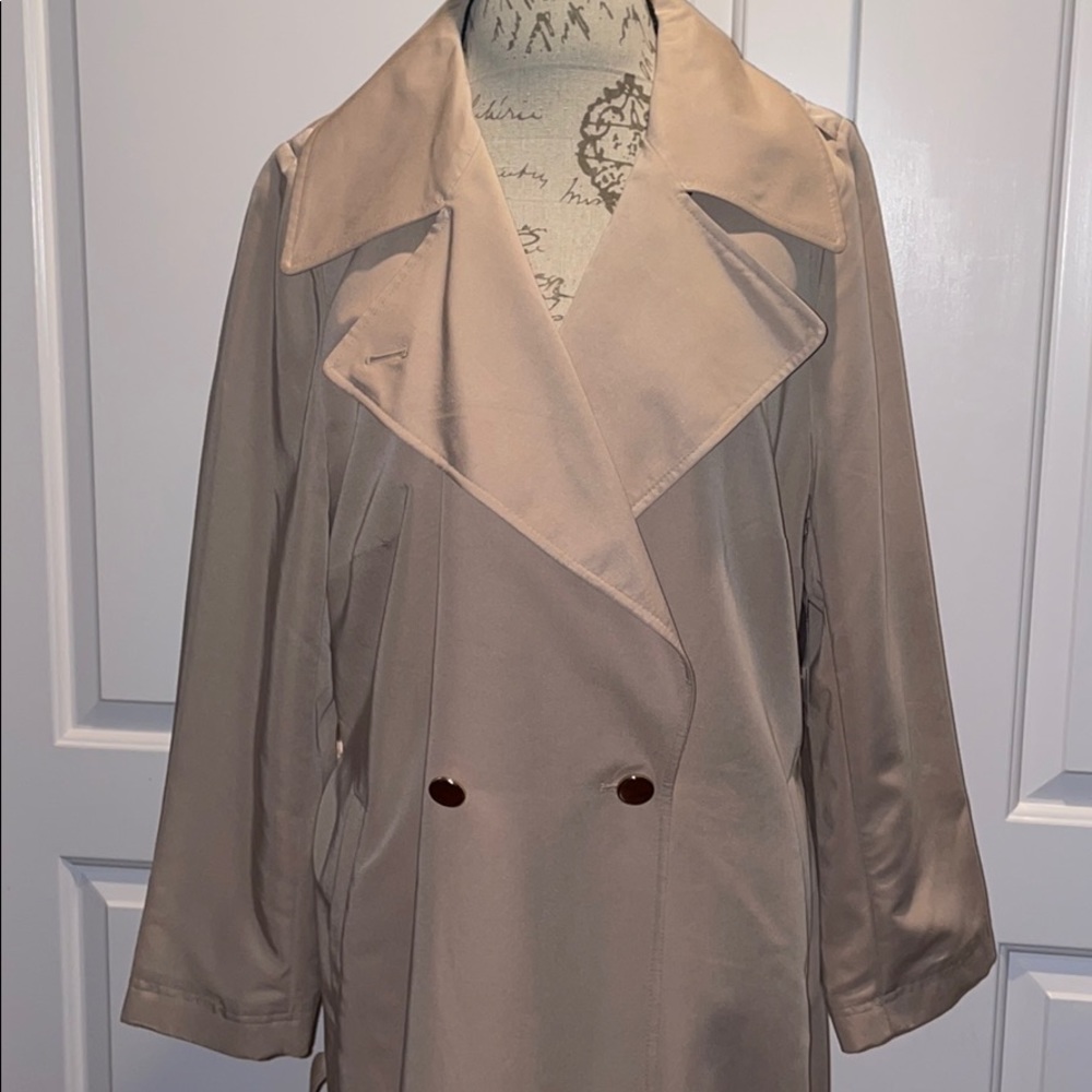 Worthington Nude Trench Coat